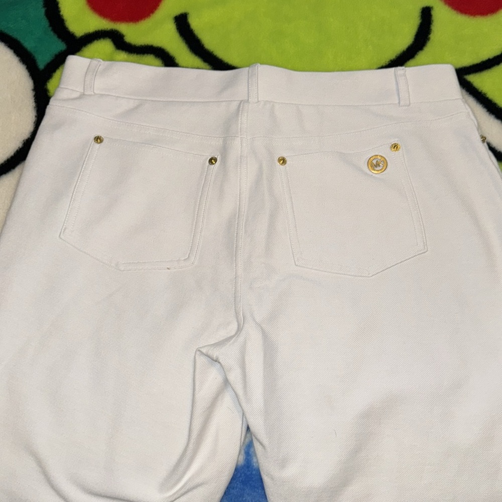 3/$30 Michael Kors White Ankle Pants